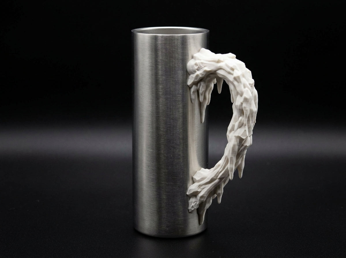 Frozen Ice V2 Tumbler Handle 3D Printing STL – Digital Download