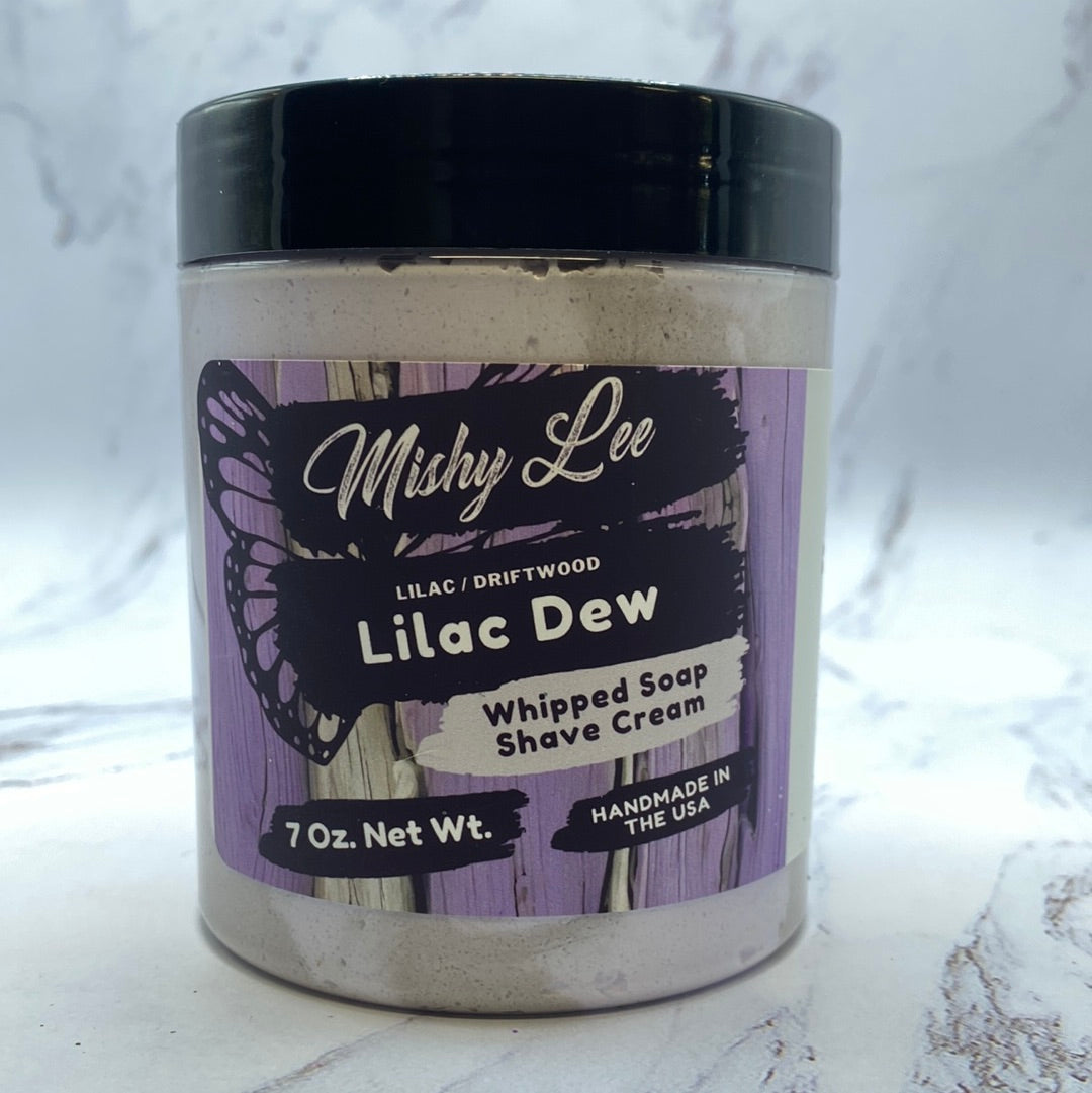 Lilac Dew Whipped Soap and Shave - 7 Oz.