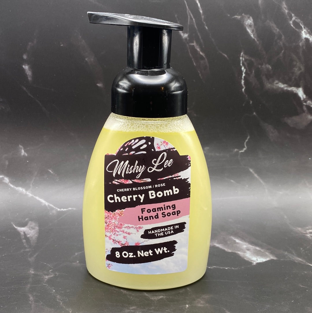 Cherry Bomb 8 Oz - Mishy Lee Foaming Hand Soap