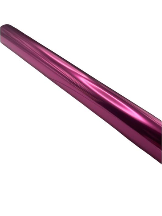 Metallic Textile Foil - Hot Pink