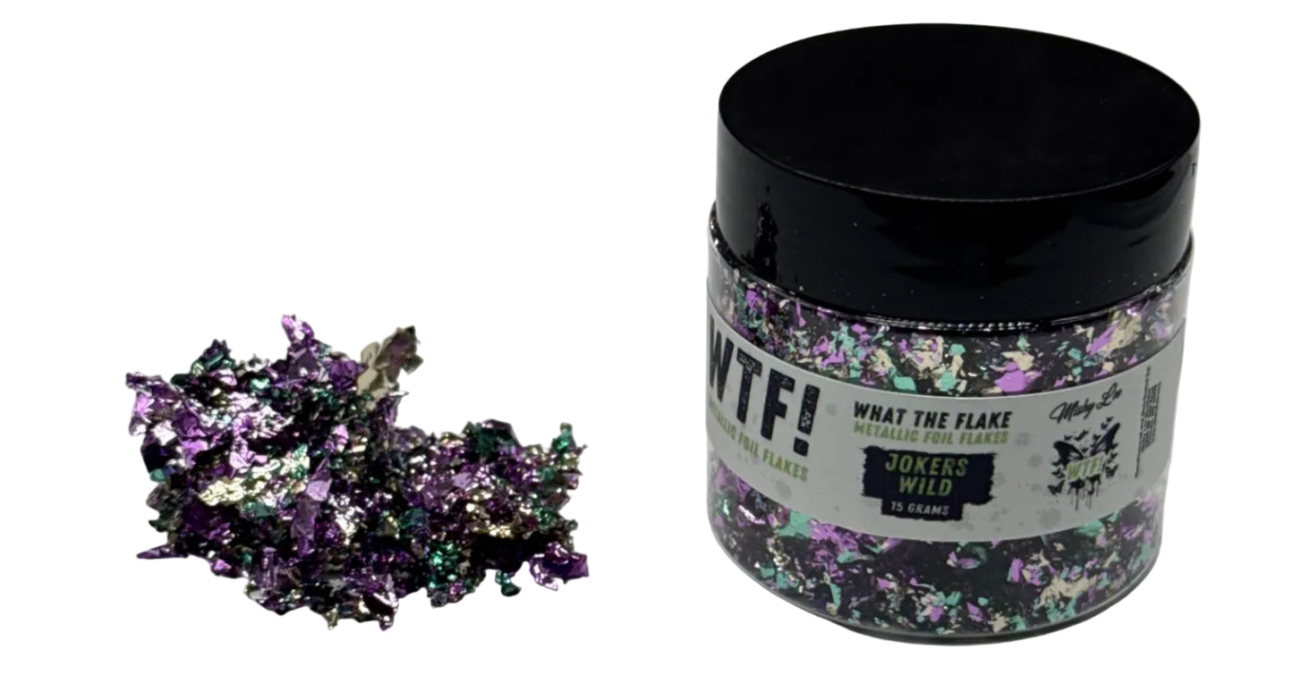 WTF Metallic Foil Flakes - Jokers Wild