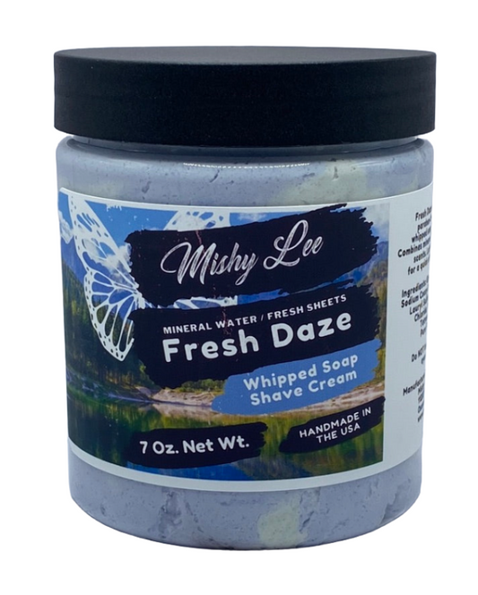 Fresh Daze Whipped Soap and Shave - 7 Oz.