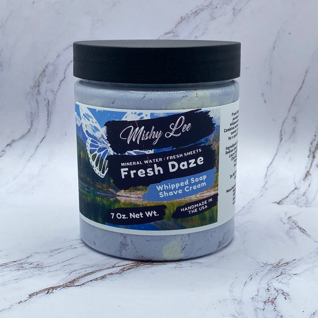 Fresh Daze Whipped Soap and Shave - 7 Oz.