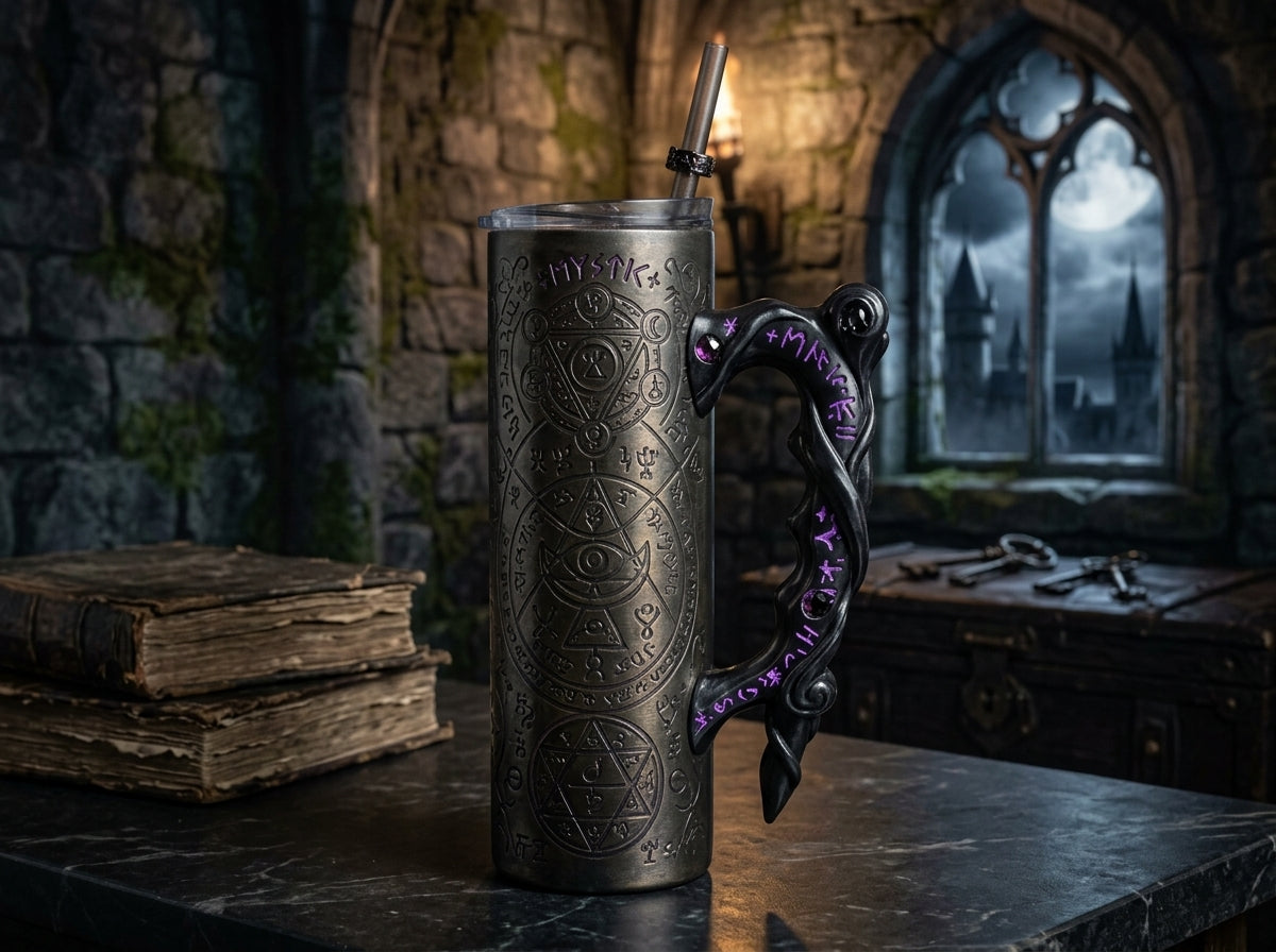 Magic Wand V2 Tumbler Handle 3D Printing STL – Digital Download