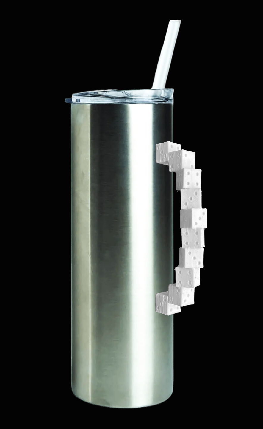 3D Printed Tumbler Handles - Multiple Designs - Series 1