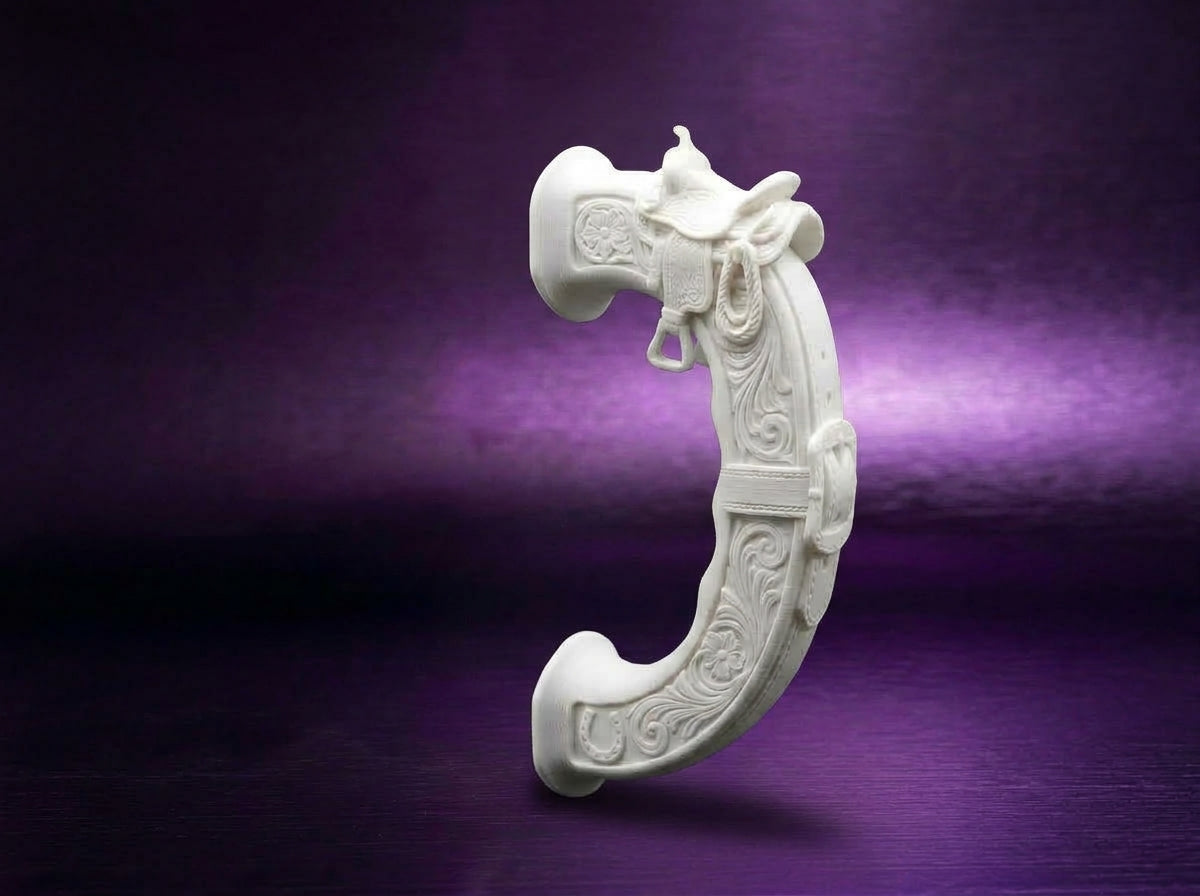 Horseshoe Saddle Tumbler Handle 3D Printing STL – Digital Download