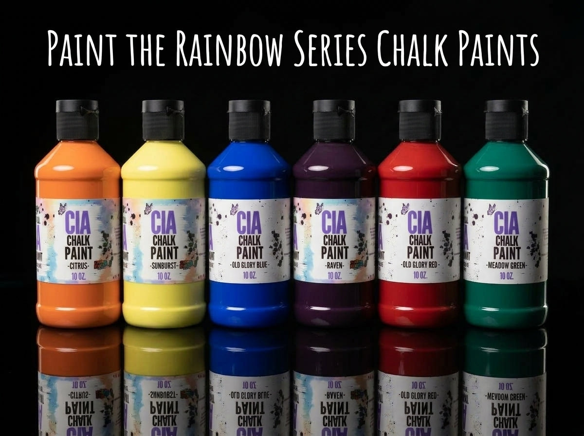 CIA Chalk Paint - Paint The Rainbow Series 6-Pack