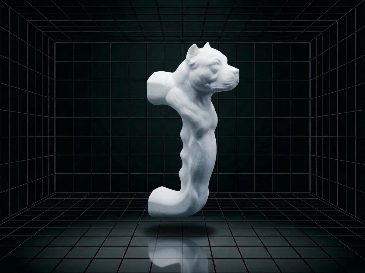 Pitbull V1 Tumbler Handle 3D Printing STL – Digital Download