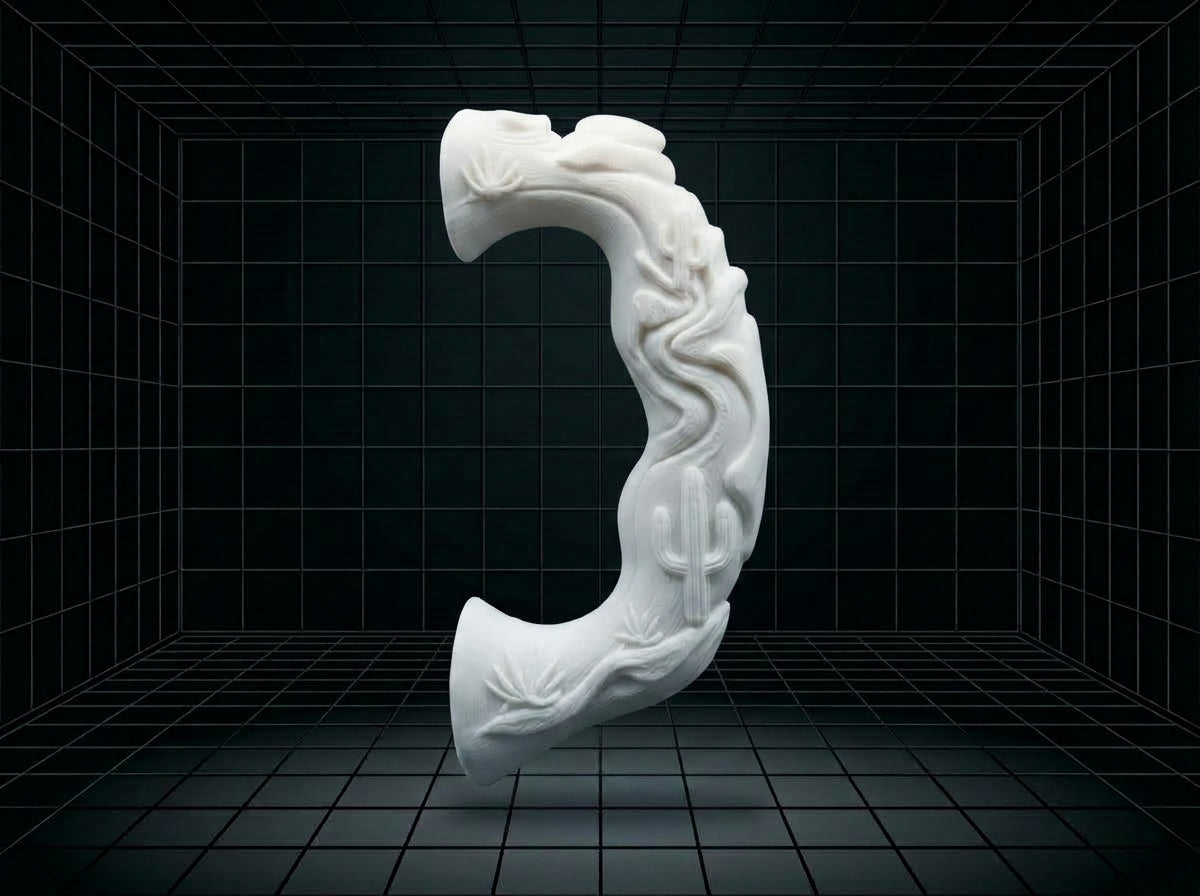 Canyon Trail Tumbler Handle 3D Printing STL – Digital Download