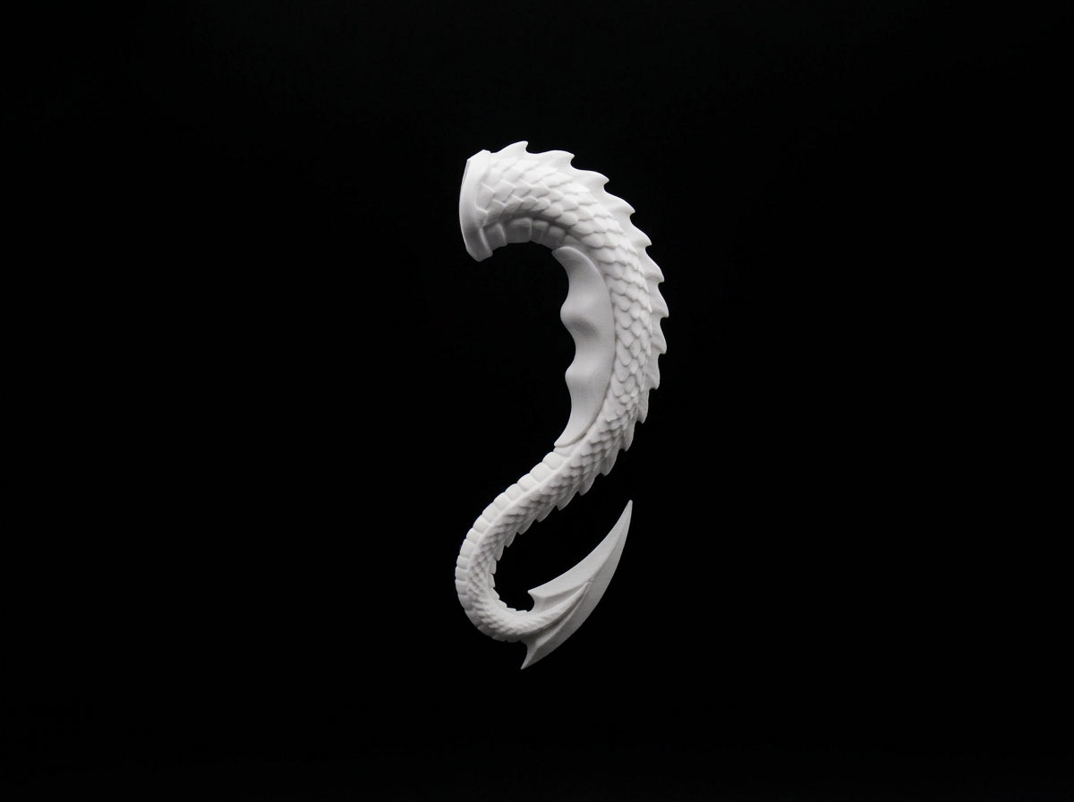 Dragon Tail V3 Tumbler Handle 3D Printing STL – Digital Download