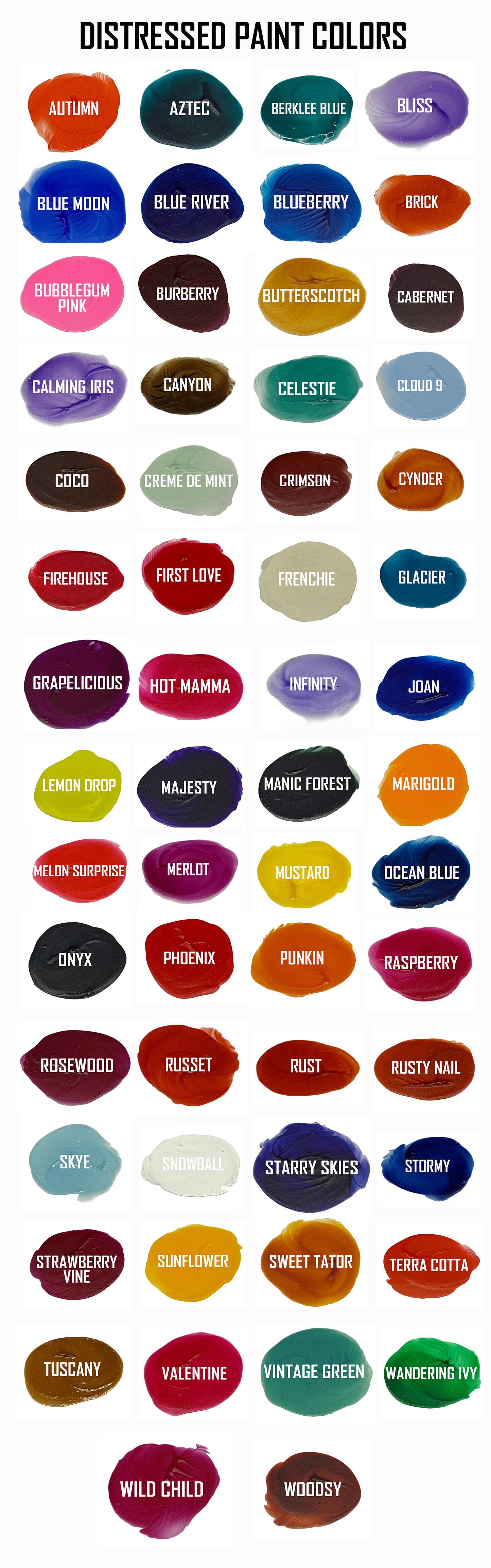 Distressed Paints - Rustic Butterfly Collection