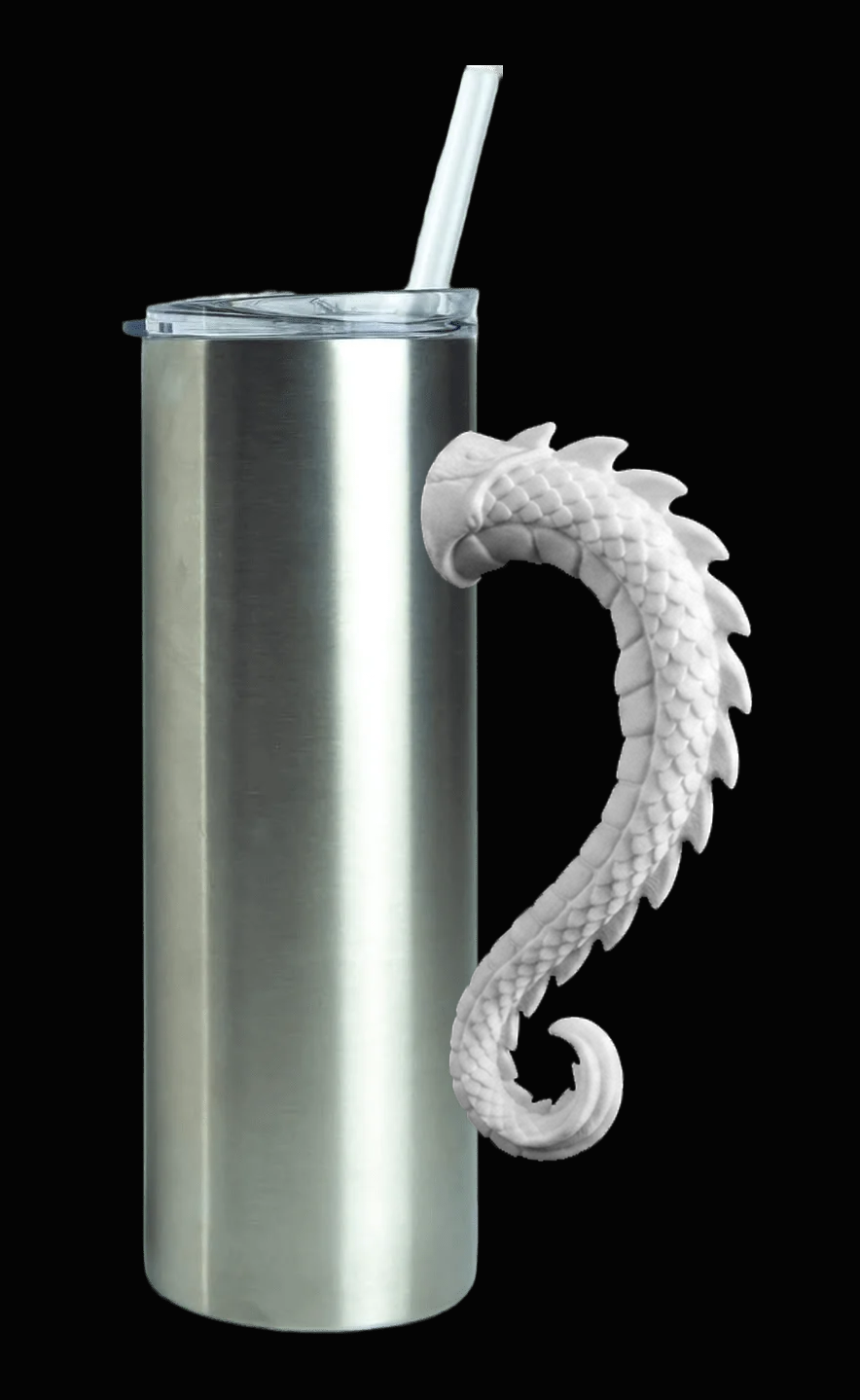 3D Printed Tumbler Handles - Multiple Designs - Series 3