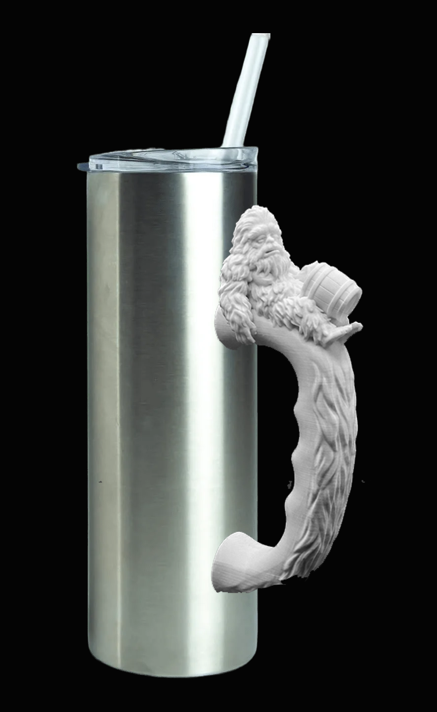 3D Printed Tumbler Handles - Multiple Designs - Bigfoot Series