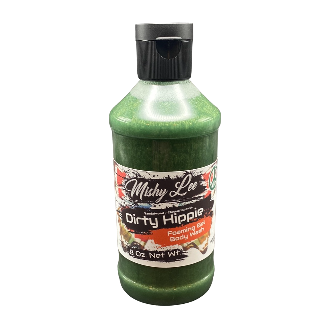 Dirty Hippie 8 Oz - Mishy Lee Foaming Body Wash Gel