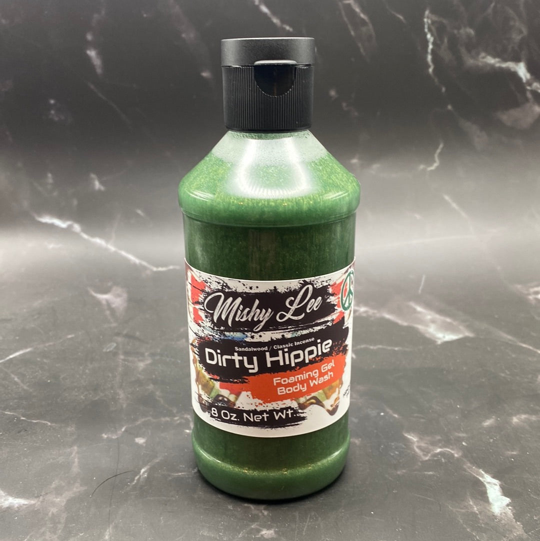 Dirty Hippie 8 Oz - Mishy Lee Foaming Body Wash Gel