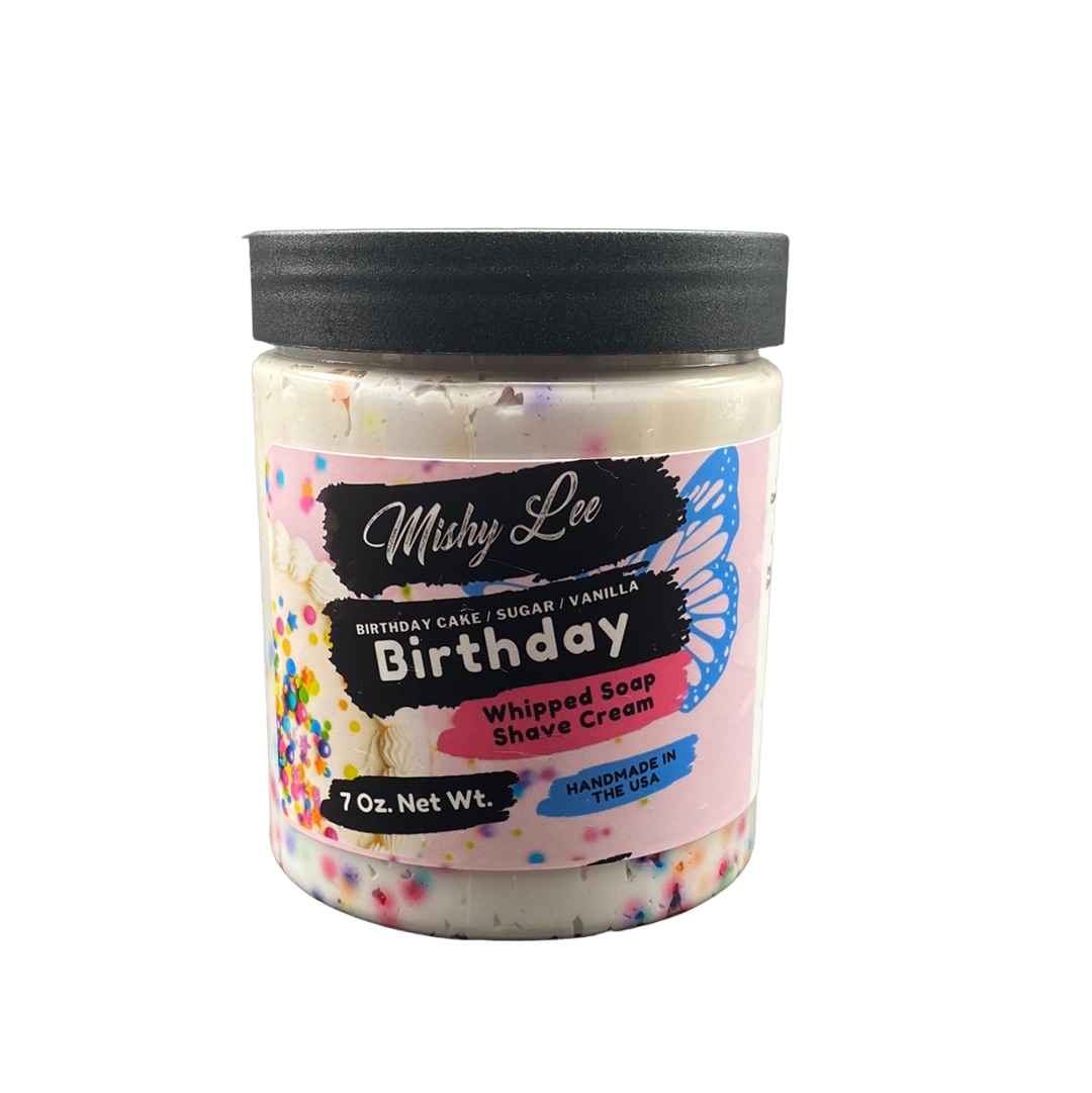 Birthday Whipped Soap and Shave - 7 Oz.
