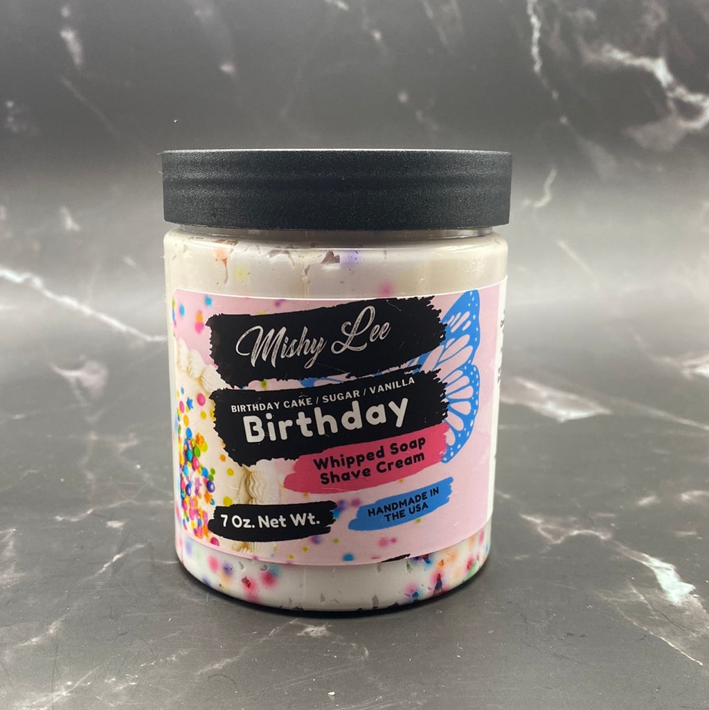Birthday Whipped Soap and Shave - 7 Oz.