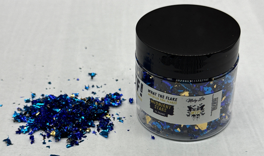 WTF Metallic Foil Flakes - Midnight Stars