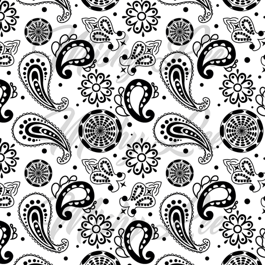 Black Paisleys - #12