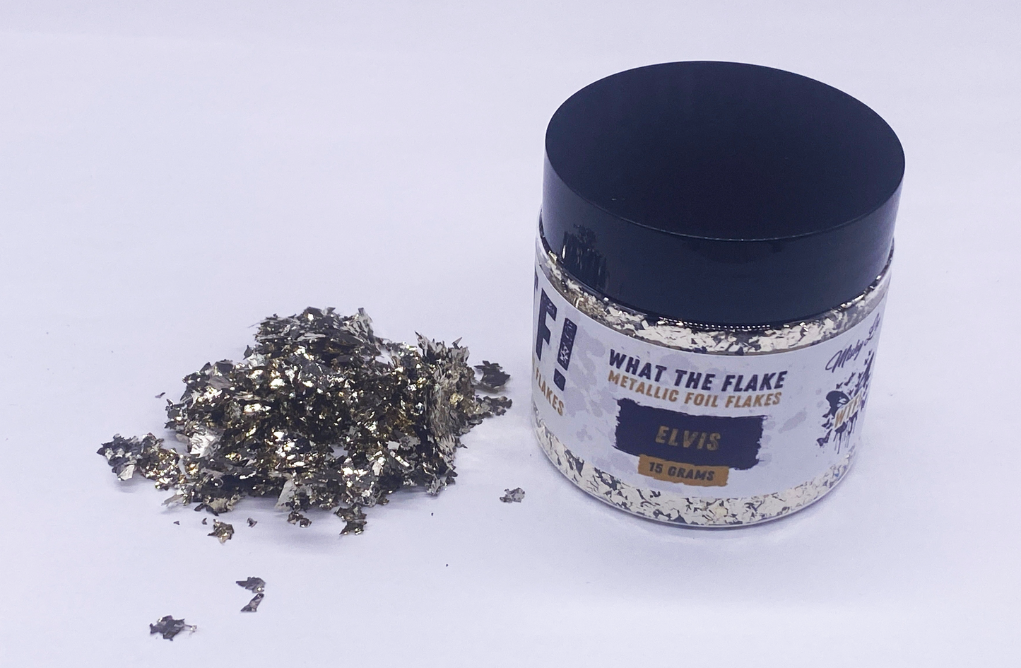 WTF Metallic Foil Flakes - Elvis