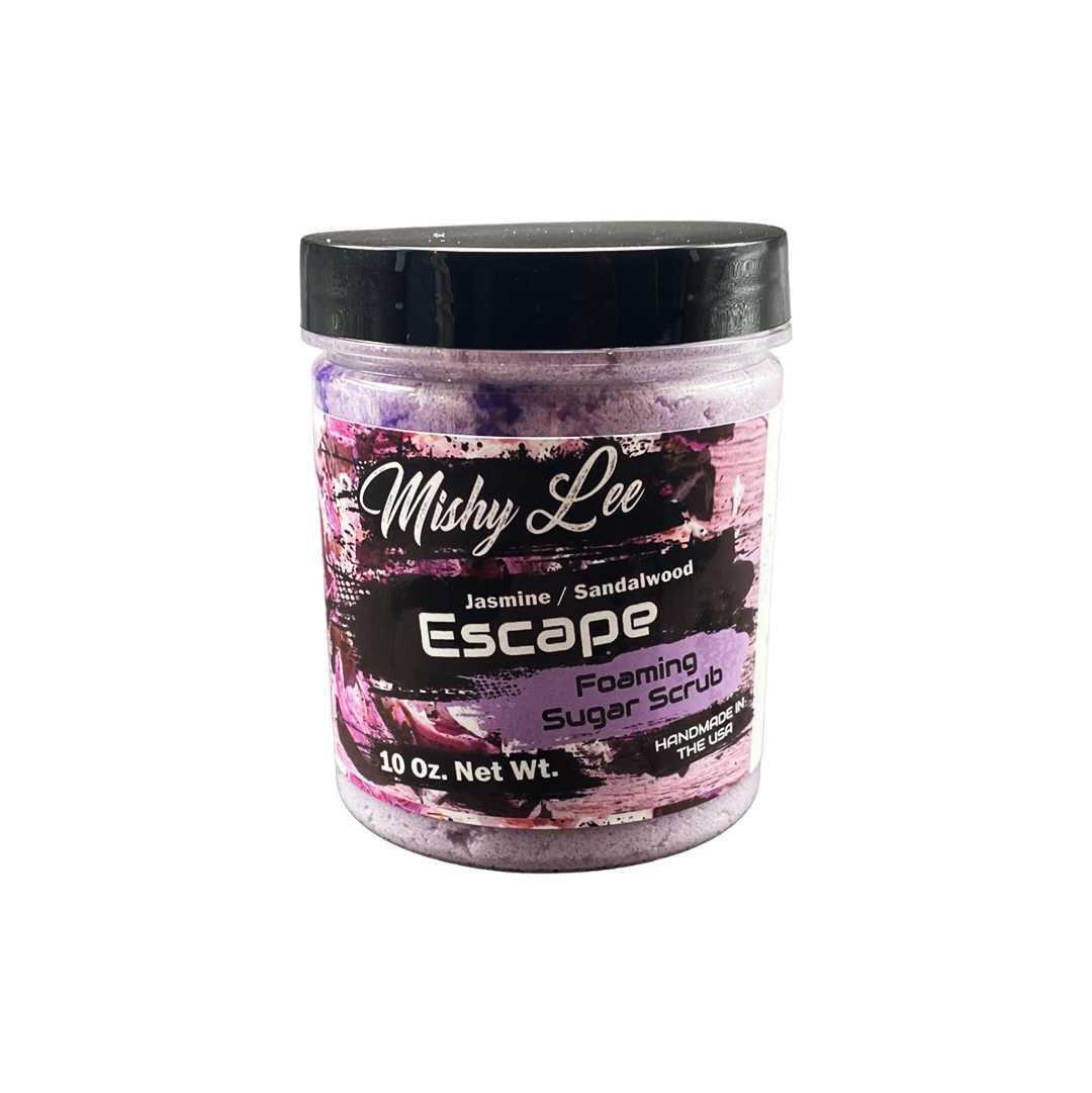 Escape Foaming Sugar Scrub - 10 Oz.