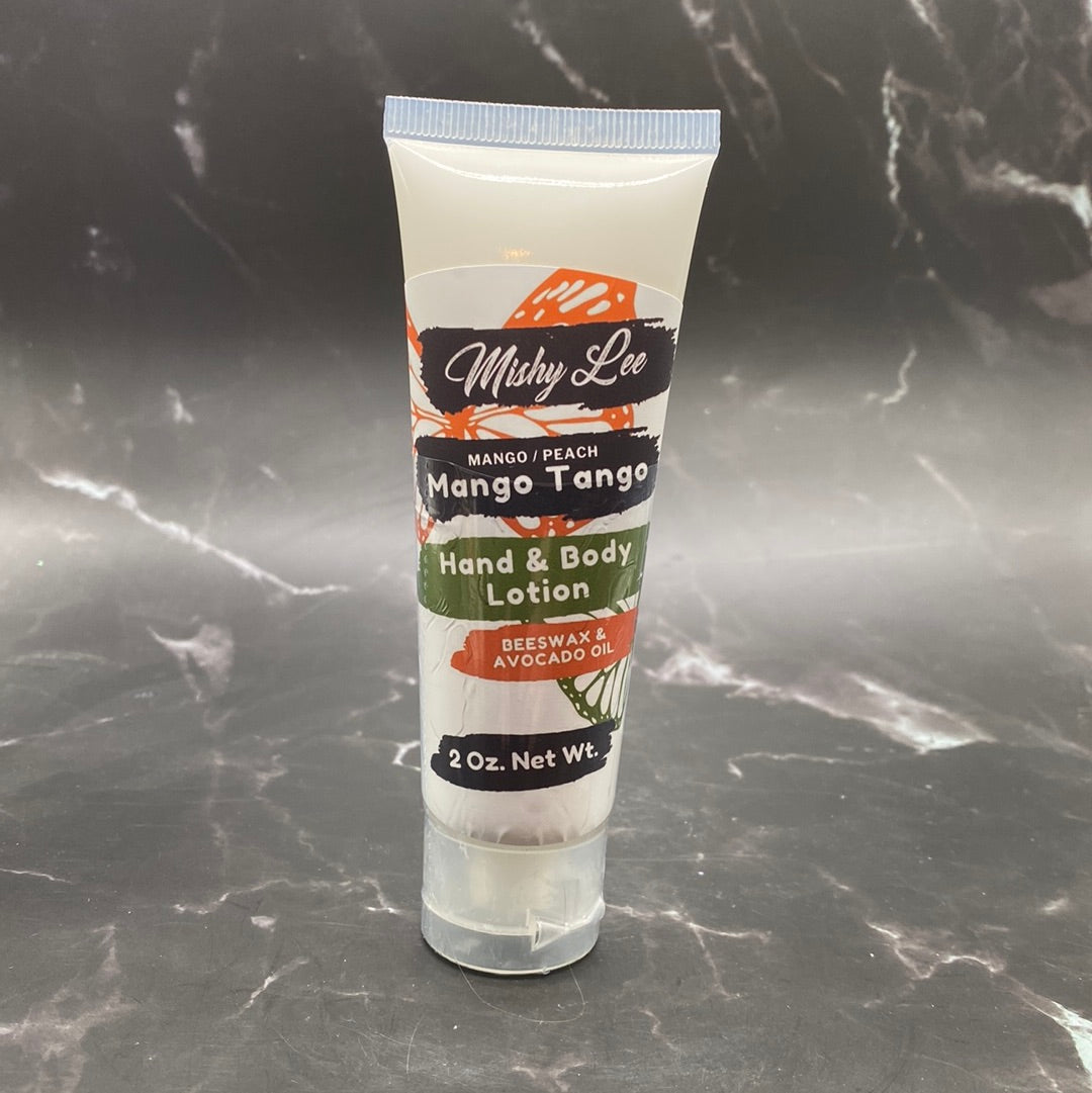 Mango Tango 2 Oz - Mishy Lee Beeswax and Avocado Hand & Body Lotion