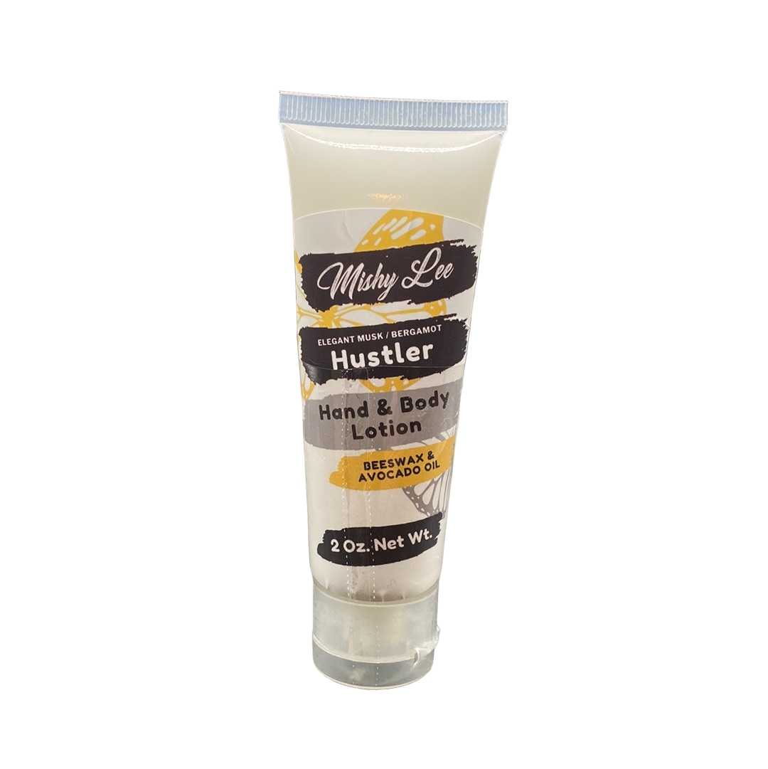 Hustler 2 Oz - Mishy Lee Beeswax and Avocado Hand & Body Lotion