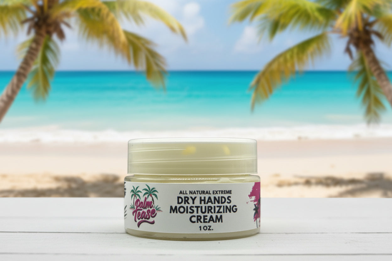 Palm Tease All Natural Extreme Dry Hands Moisturizing Hand Cream