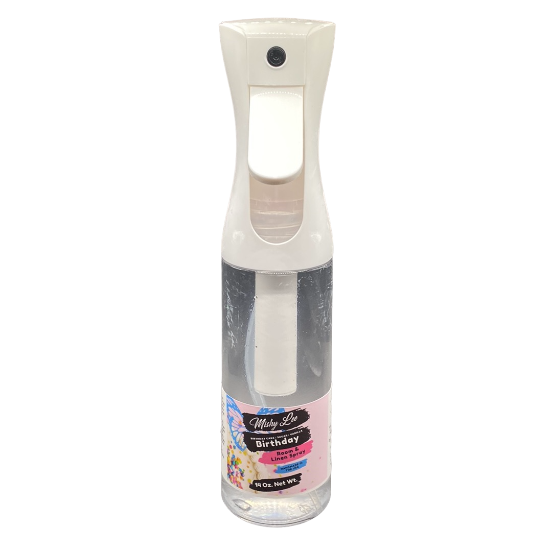 Birthday Natural Room and Linen Spray - 14 Oz.