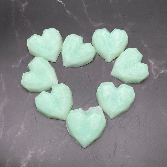 Custom Scented Wax Melts - Geometric Hearts - You Choose Scent/Color