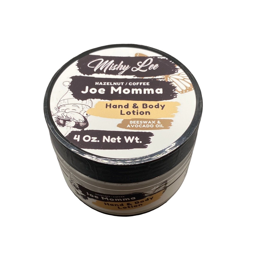 Joe Momma 4 Oz - Mishy Lee Beeswax and Avocado Hand & Body Lotion