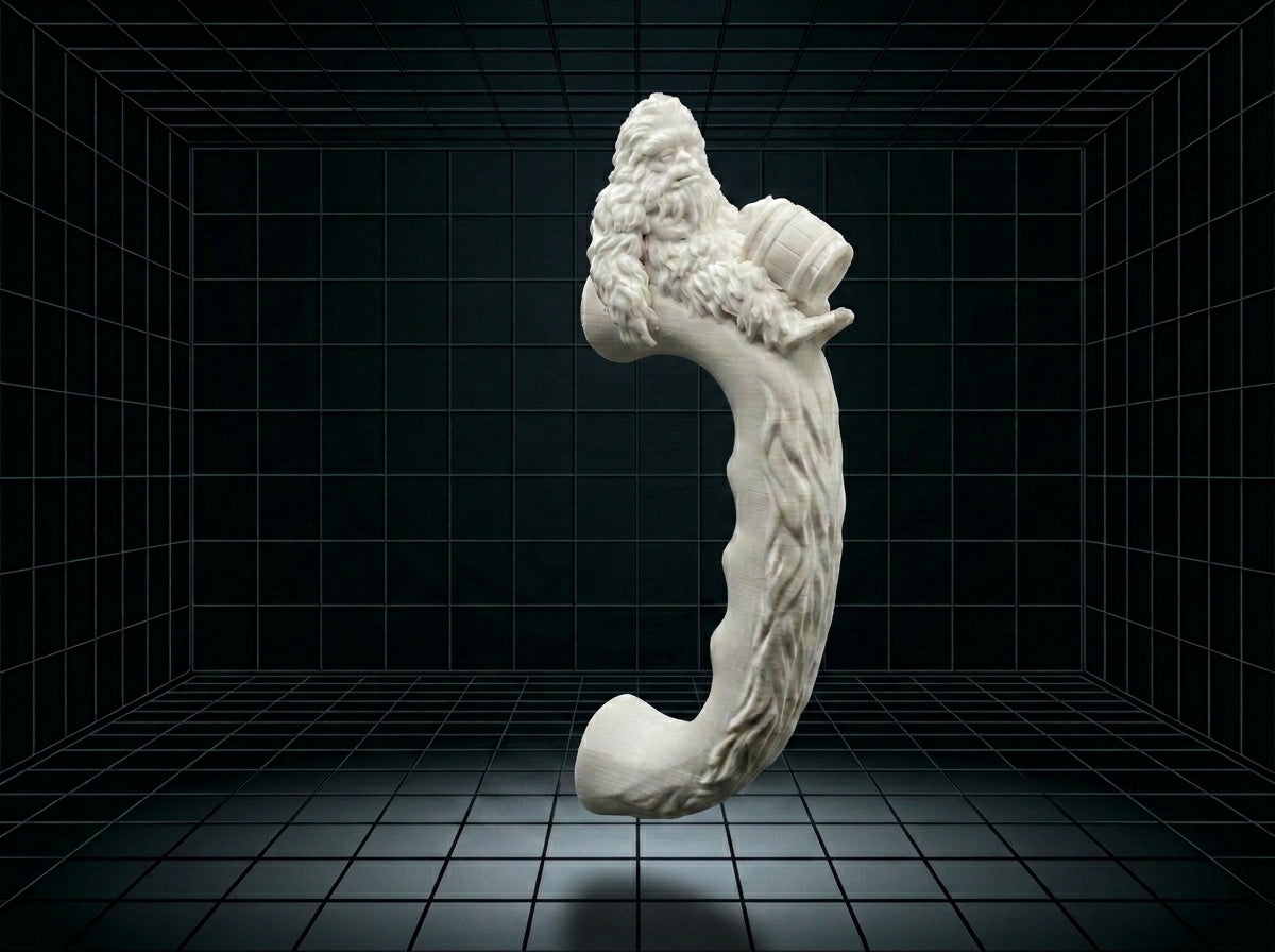 Drunk Bigfoot Tumbler Handle 3D Printing STL – Digital Download