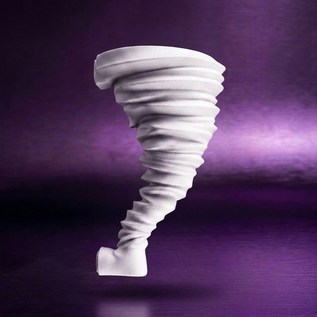 Tornado Tumbler Handle 3D Printing STL – Digital Download
