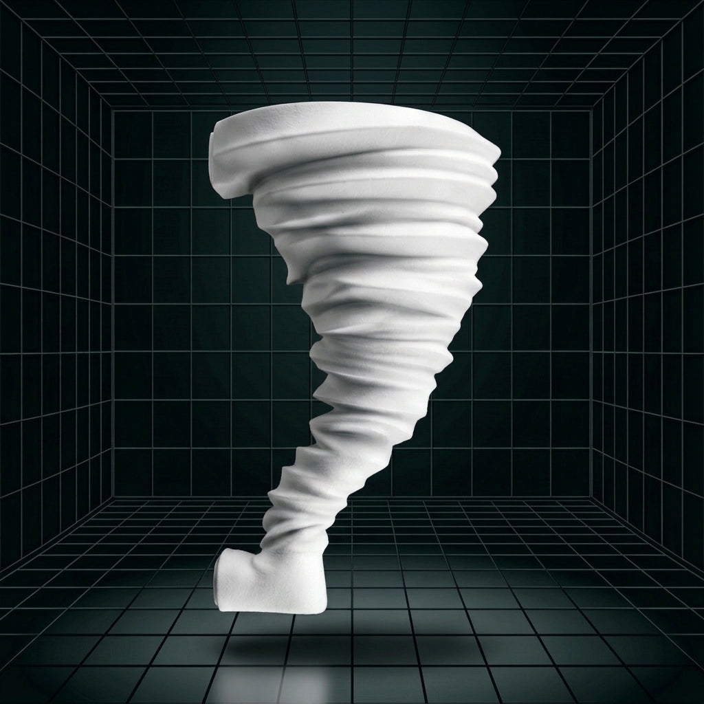 Tornado Tumbler Handle 3D Printing STL – Digital Download
