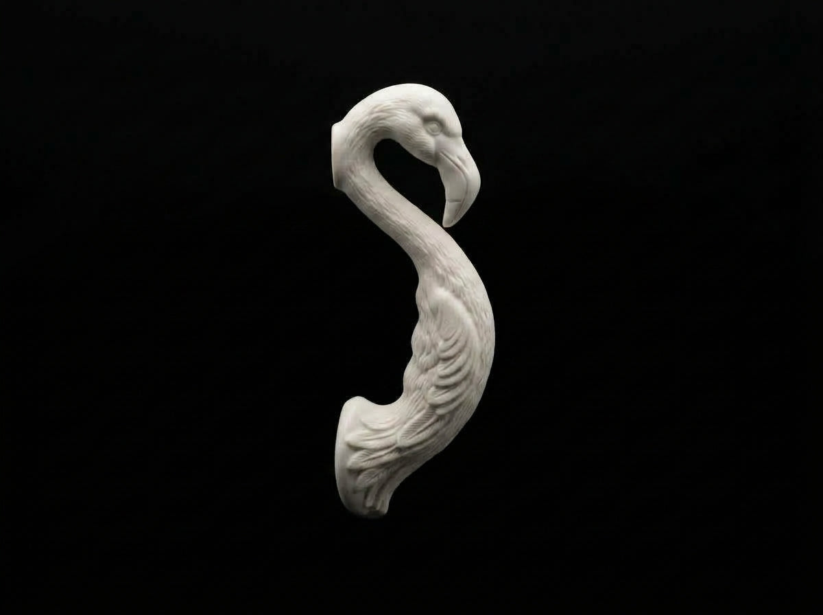 Flamingo Tumbler Handle 3D Printing STL – Digital Download
