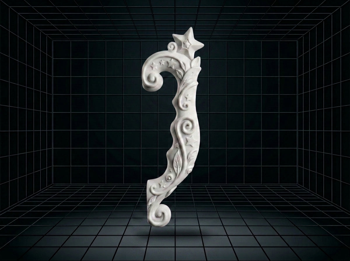 Fairy Magic Wand Tumbler Handle 3D Printing STL – Digital Download