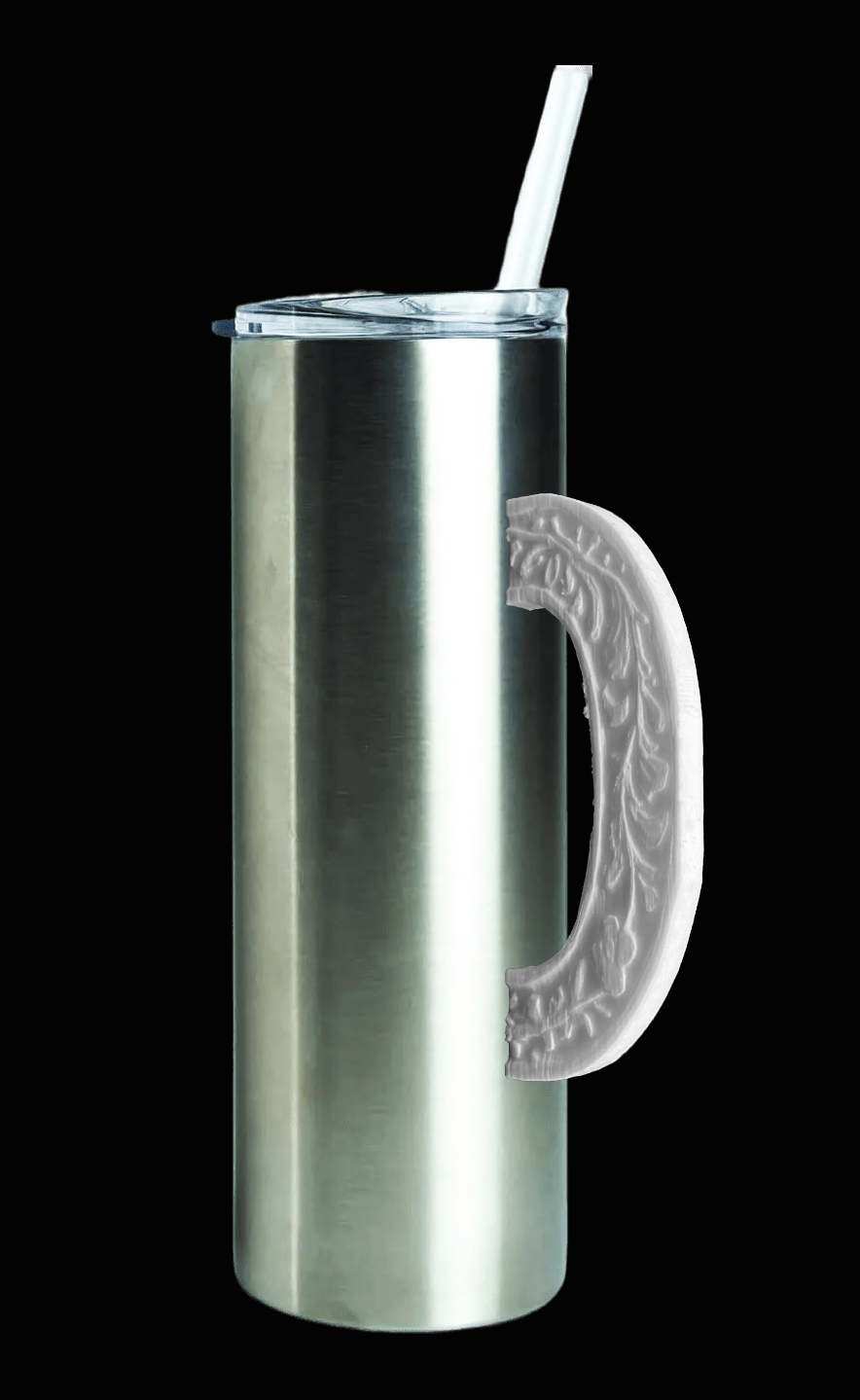 3D Printed Tumbler Handles - Multiple Designs - Series 1