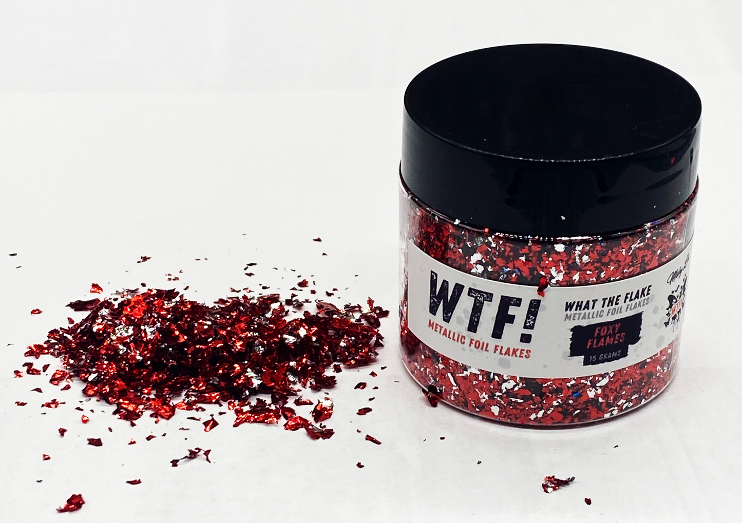 WTF Metallic Foil Flakes - Foxy Flames