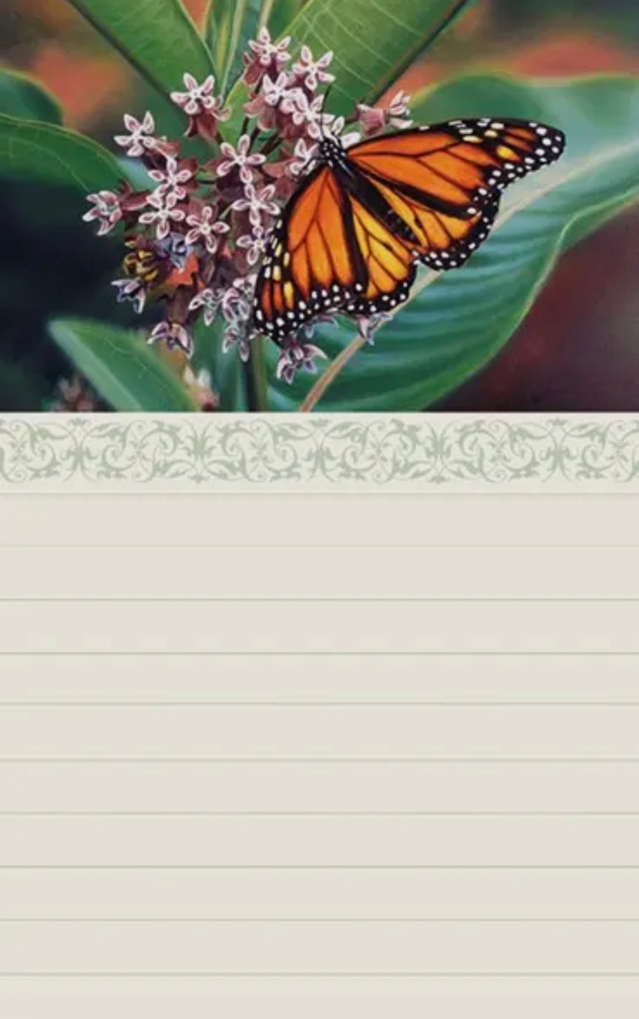 Monarch Butterfly Notepad