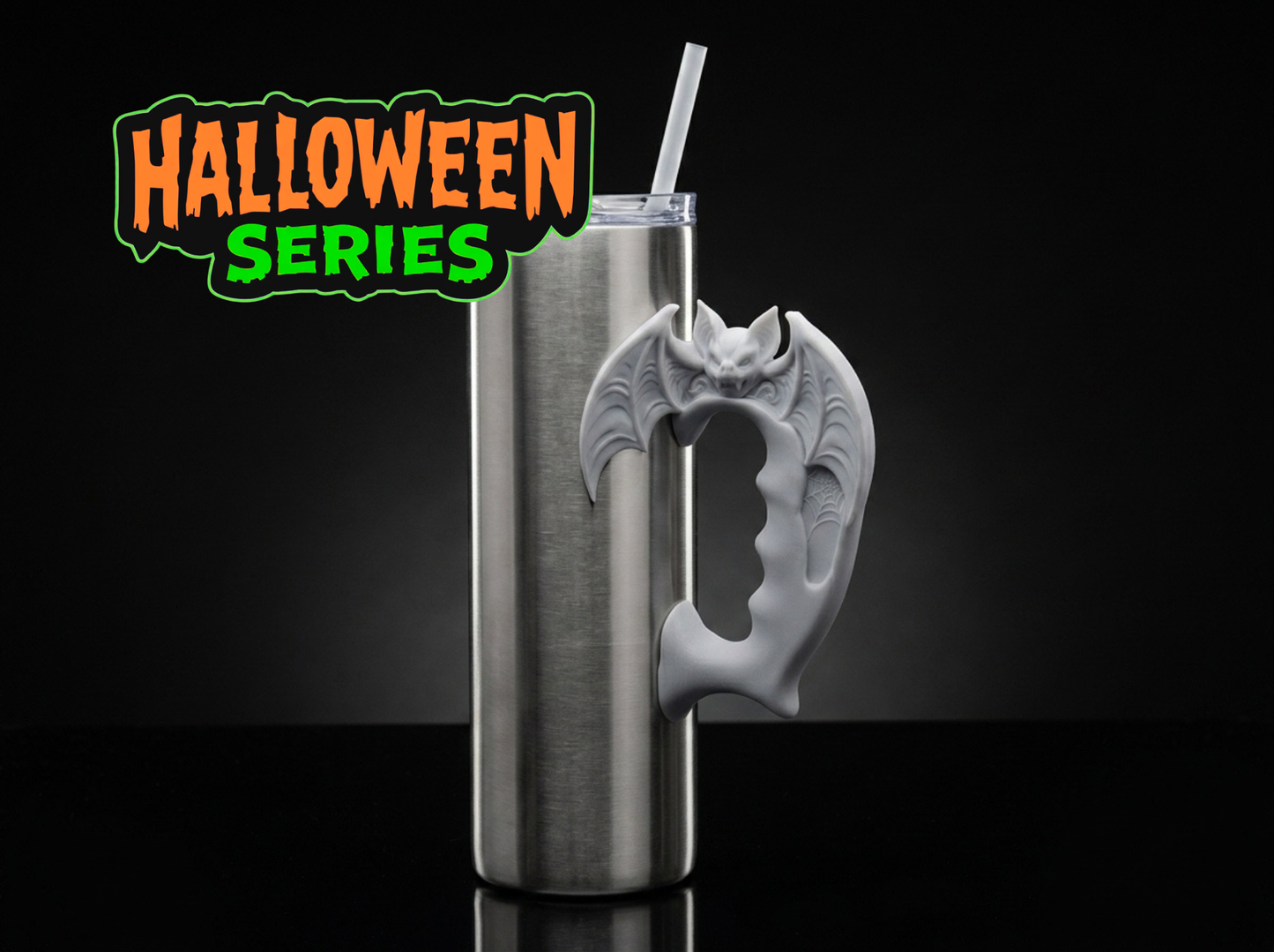3D Printed Tumbler Handles - Multiple Designs - Halloween Series
