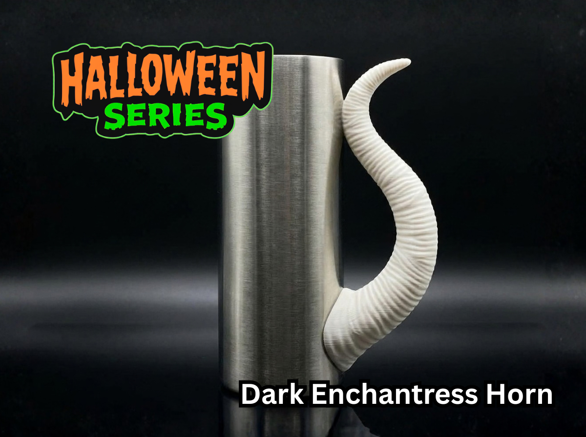 3D Printed Tumbler Handles - Multiple Designs - Halloween Series