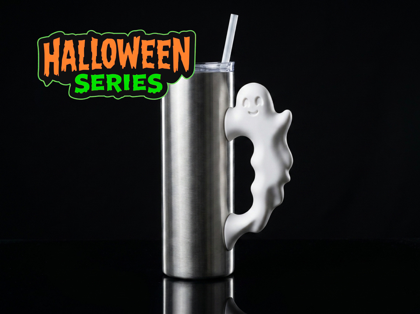 3D Printed Tumbler Handles - Multiple Designs - Halloween Series