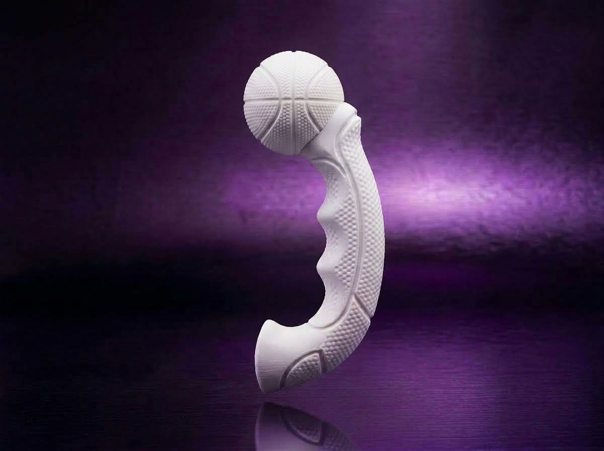 Basketball Grip V1 Tumbler Handle 3D Printing STL – Digital Download