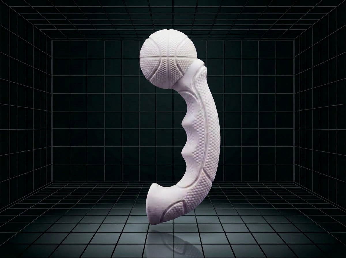 Basketball Grip V1 Tumbler Handle 3D Printing STL – Digital Download