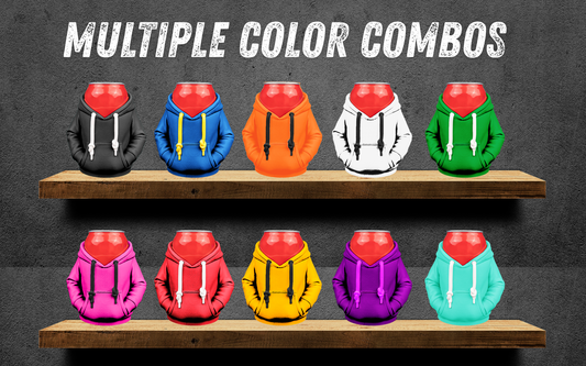 3D Printed Hoodie Can Holder - Multiple Colors