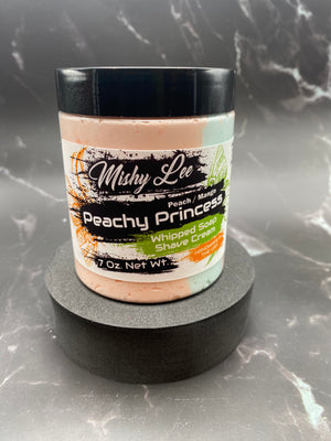 Peachy Princess Whipped Soap and Shave - 7 Oz.