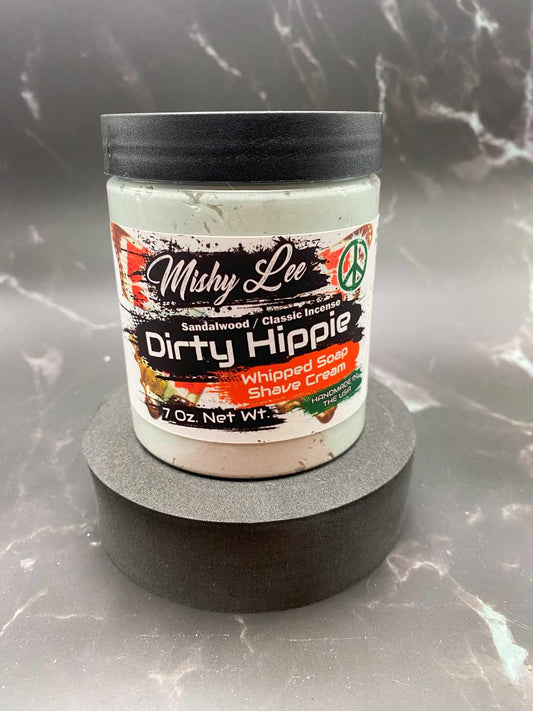 Dirty Hippie Whipped Soap and Shave - 7 Oz.