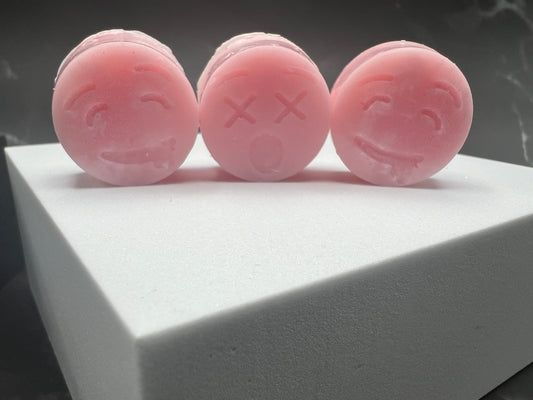 Custom Scented Wax Melts - Emoji Faces - You Choose Scent/Color