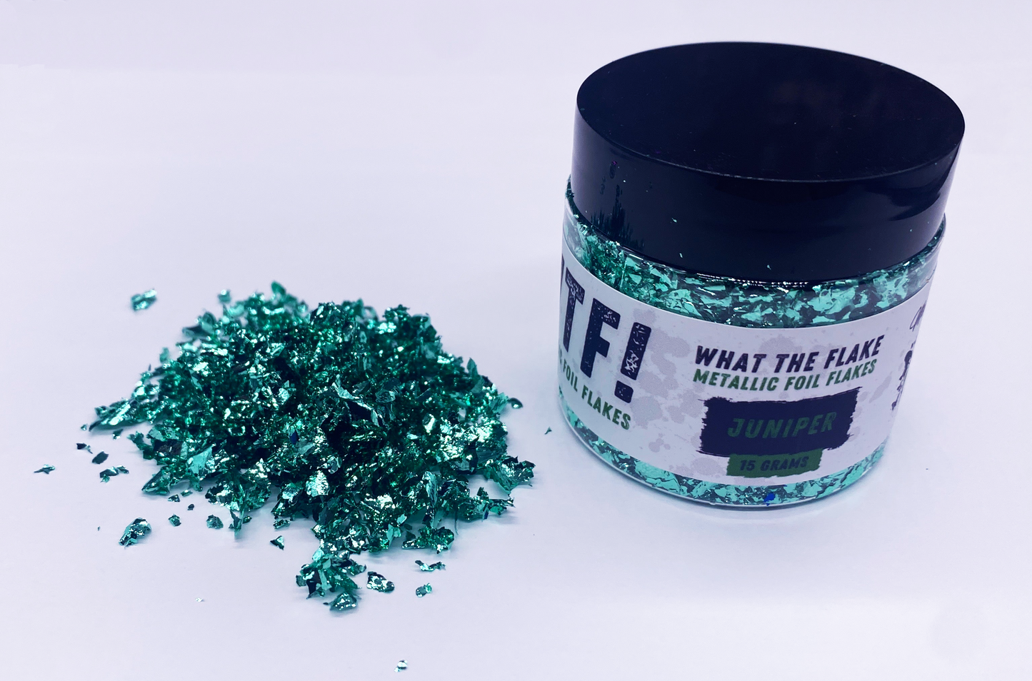 WTF Metallic Foil Flakes - Juniper
