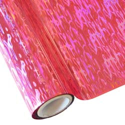 Metallic Textile Foil - Pink Waterfall